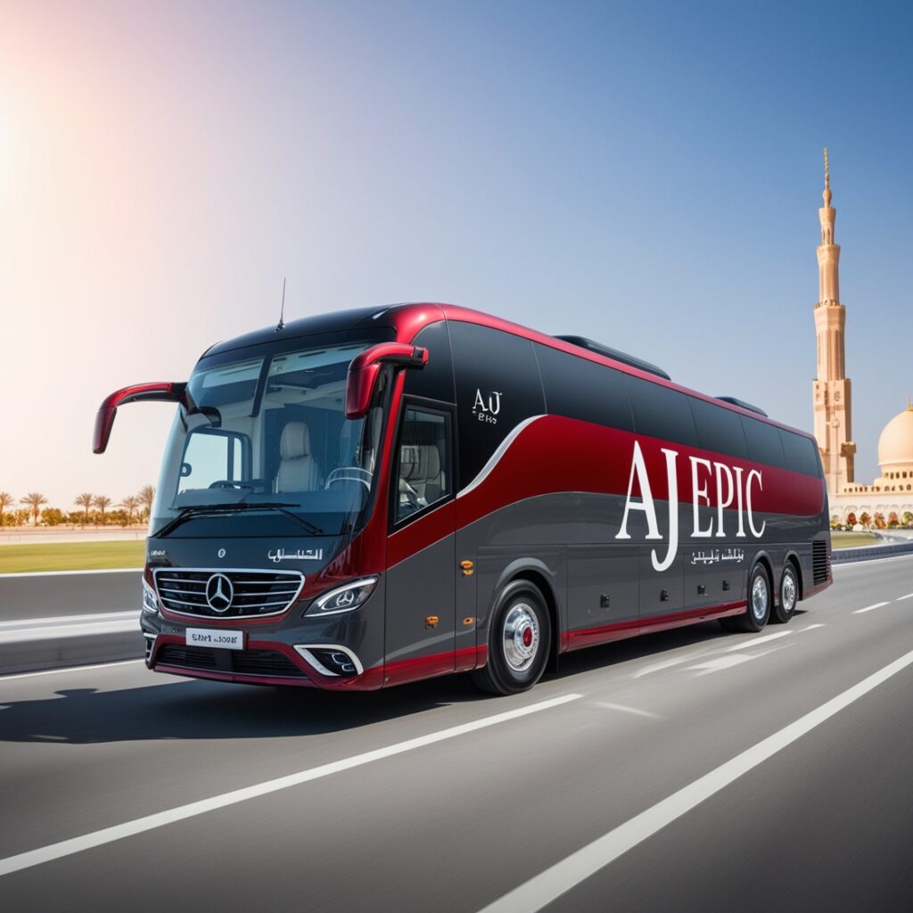 Bus rental services from Dubai to Abu Dhabi