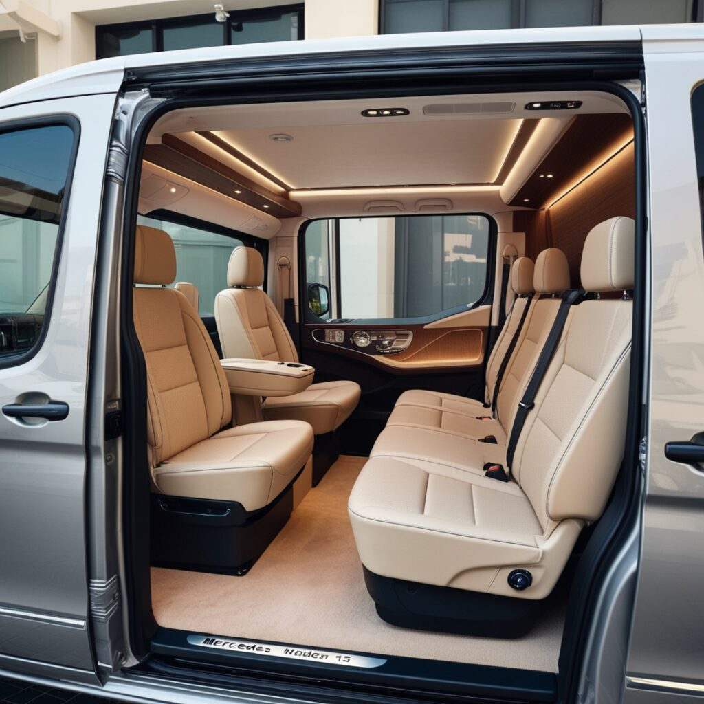 Luxury van rental services