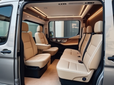 Luxury van rental services