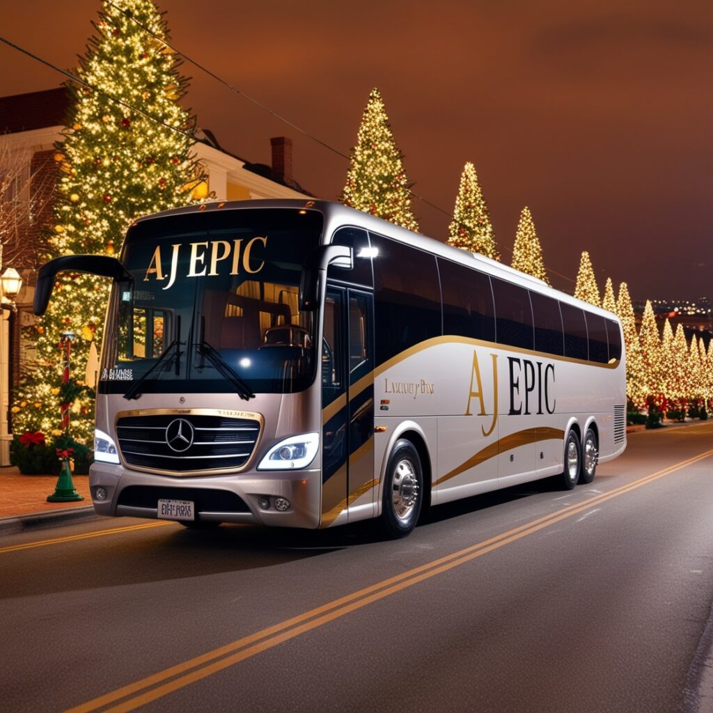 Festive event bus hire