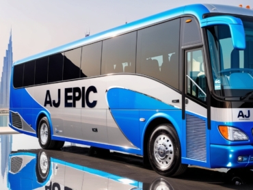 Premium bus rental services in Dubai