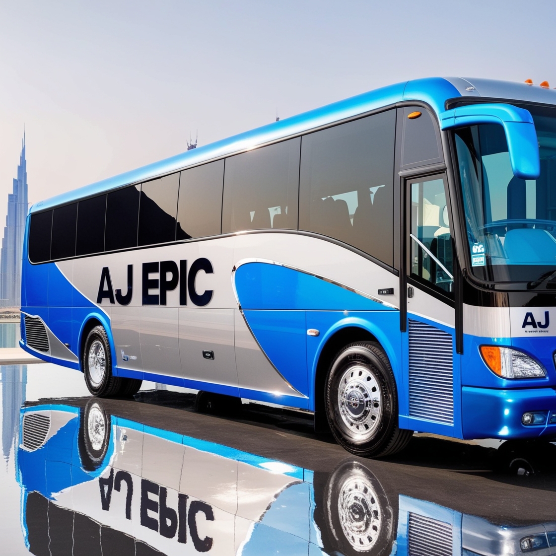 Premium bus rental services in Dubai