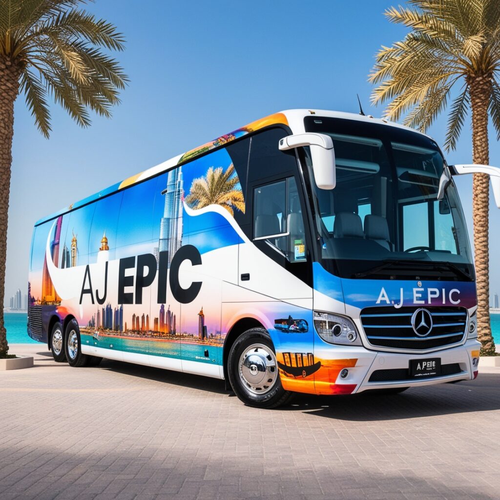 Luxury Bus Hire for Dubai Sightseeing