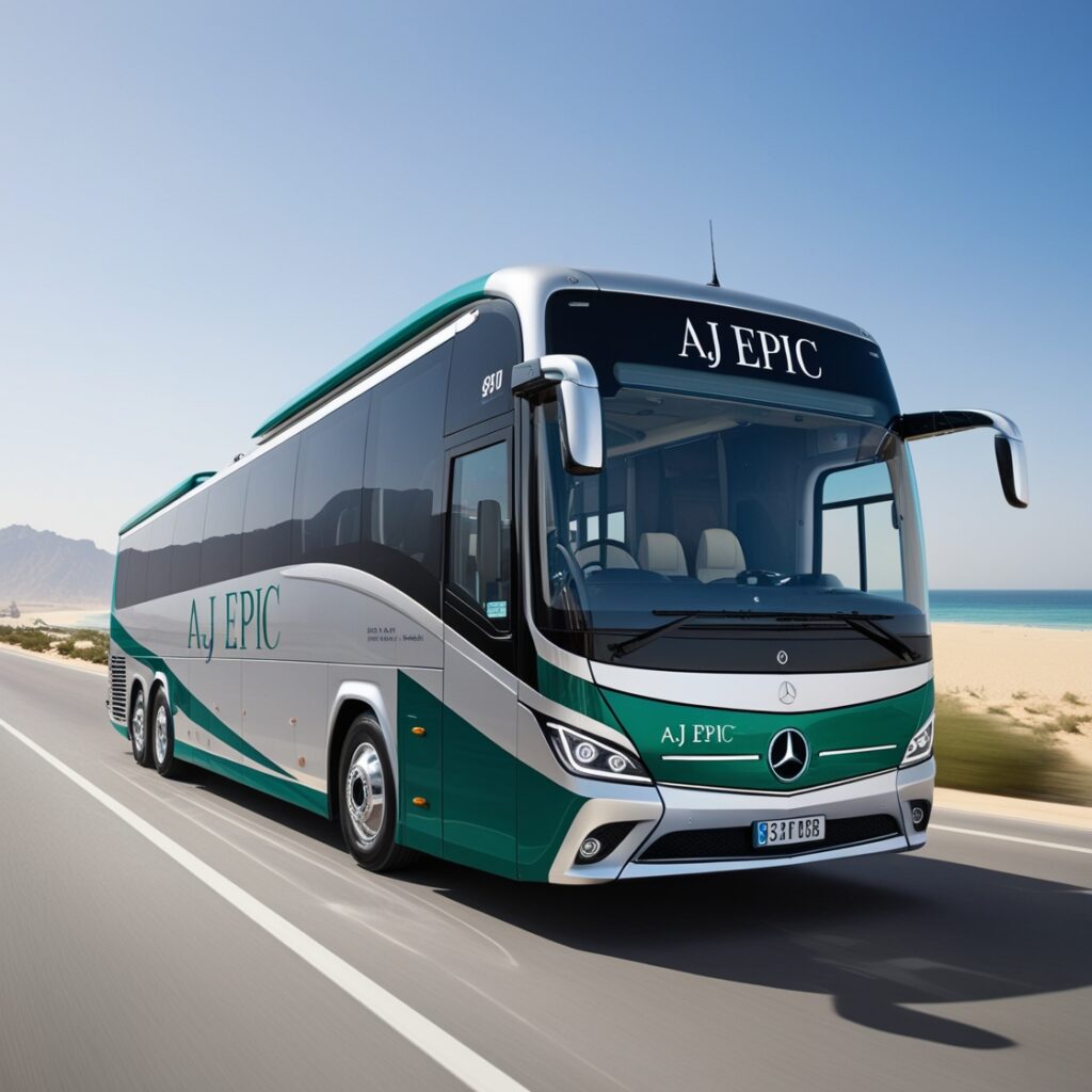 Group travel bus rental Dubai to Ras Al Khaimah