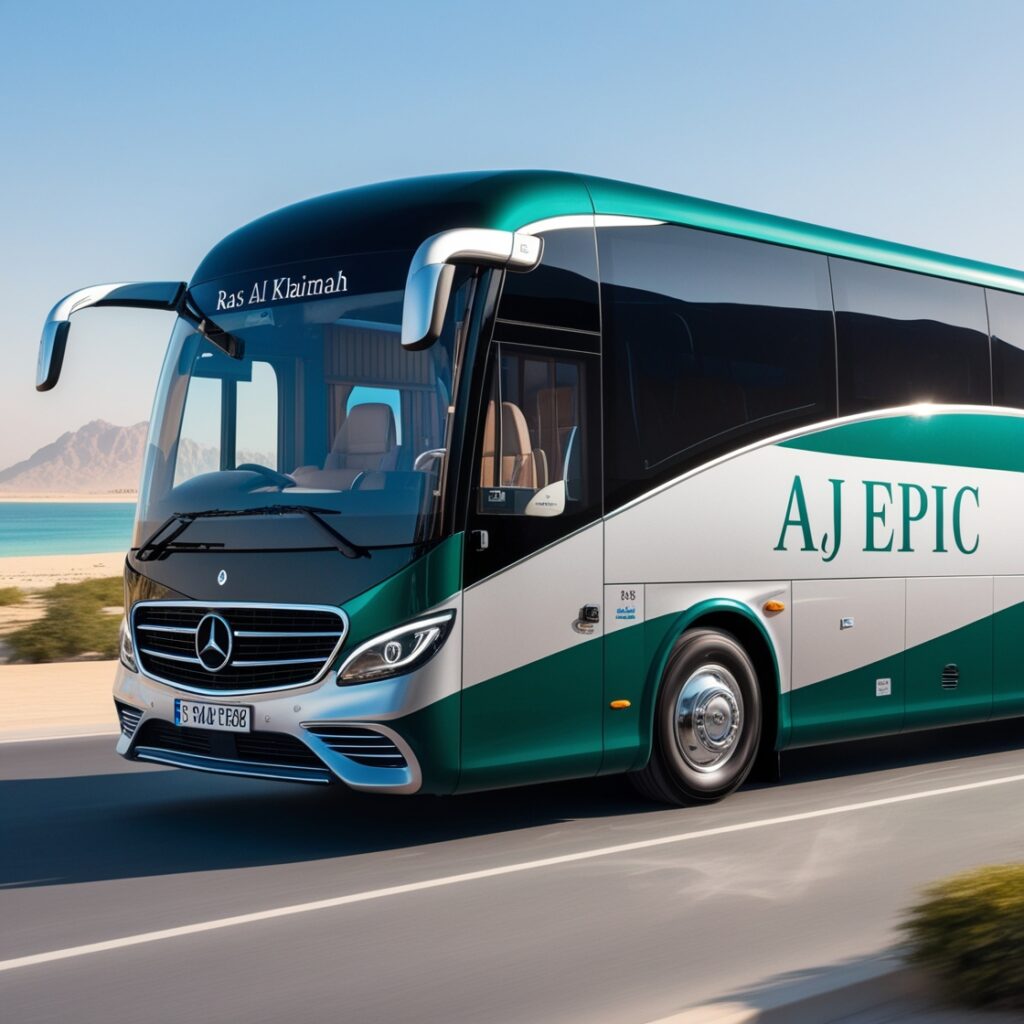 Luxury bus rental from Dubai to Ras Al Khaimah