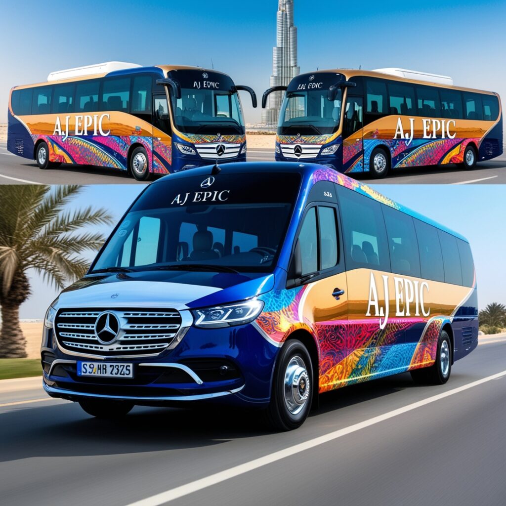 Premium amenities in luxury buses