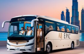 Premium Bus Rental Services in Dubai for Group Transportation with Aj EPIC