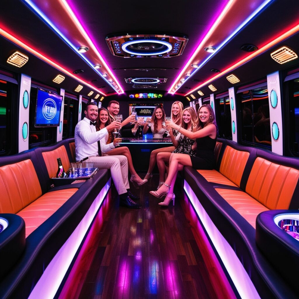 Affordable party bus rental