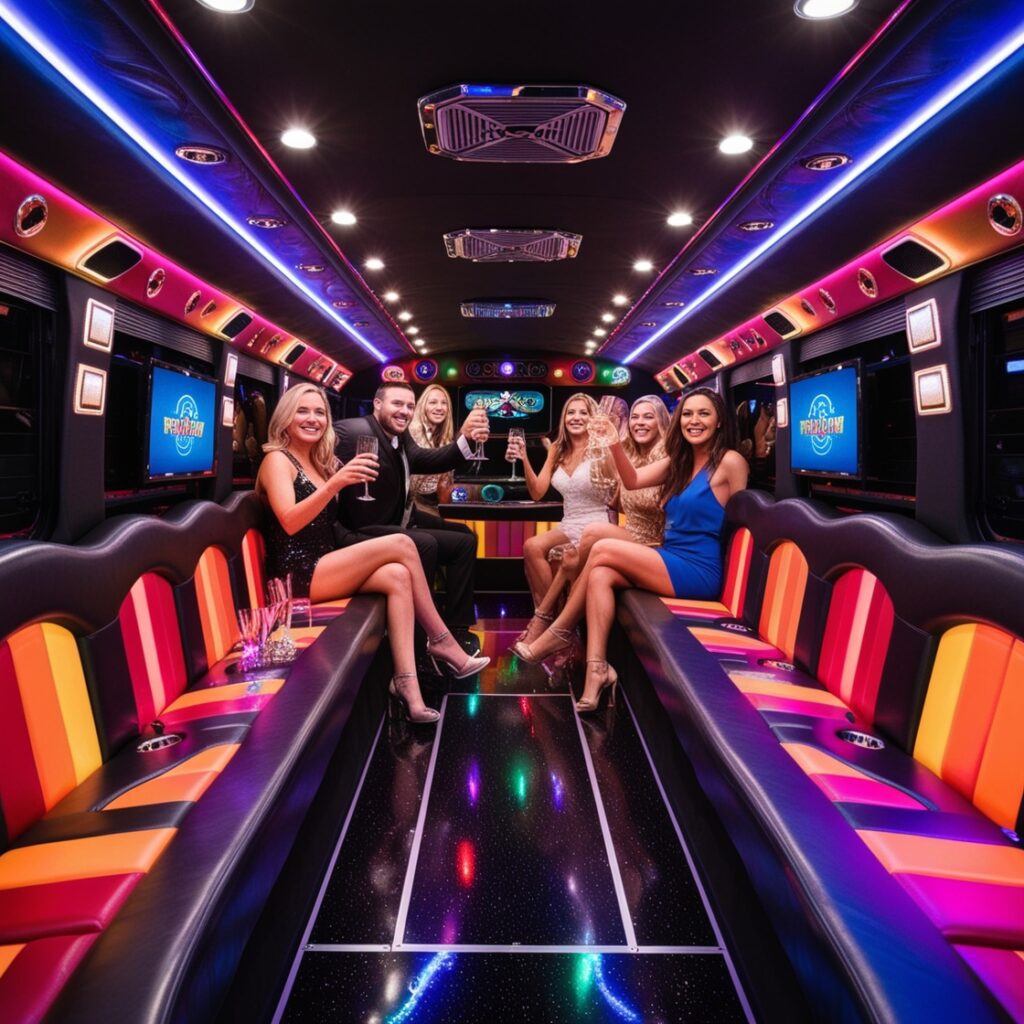 Rent a party bus for events