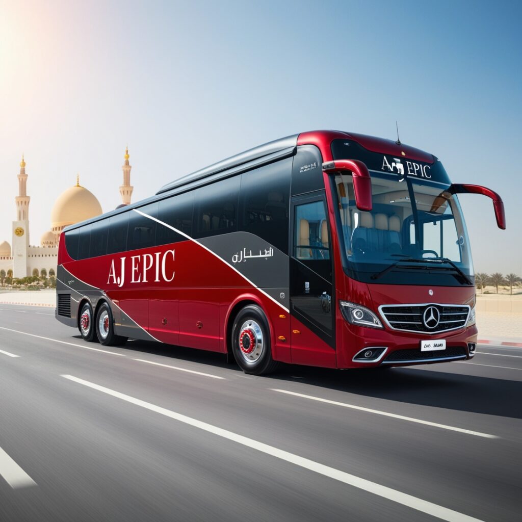 Bus rental services from Dubai to Abu Dhabi