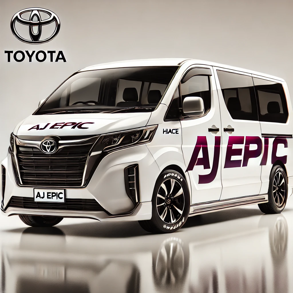 toyota hiace 12 seater by aj epic