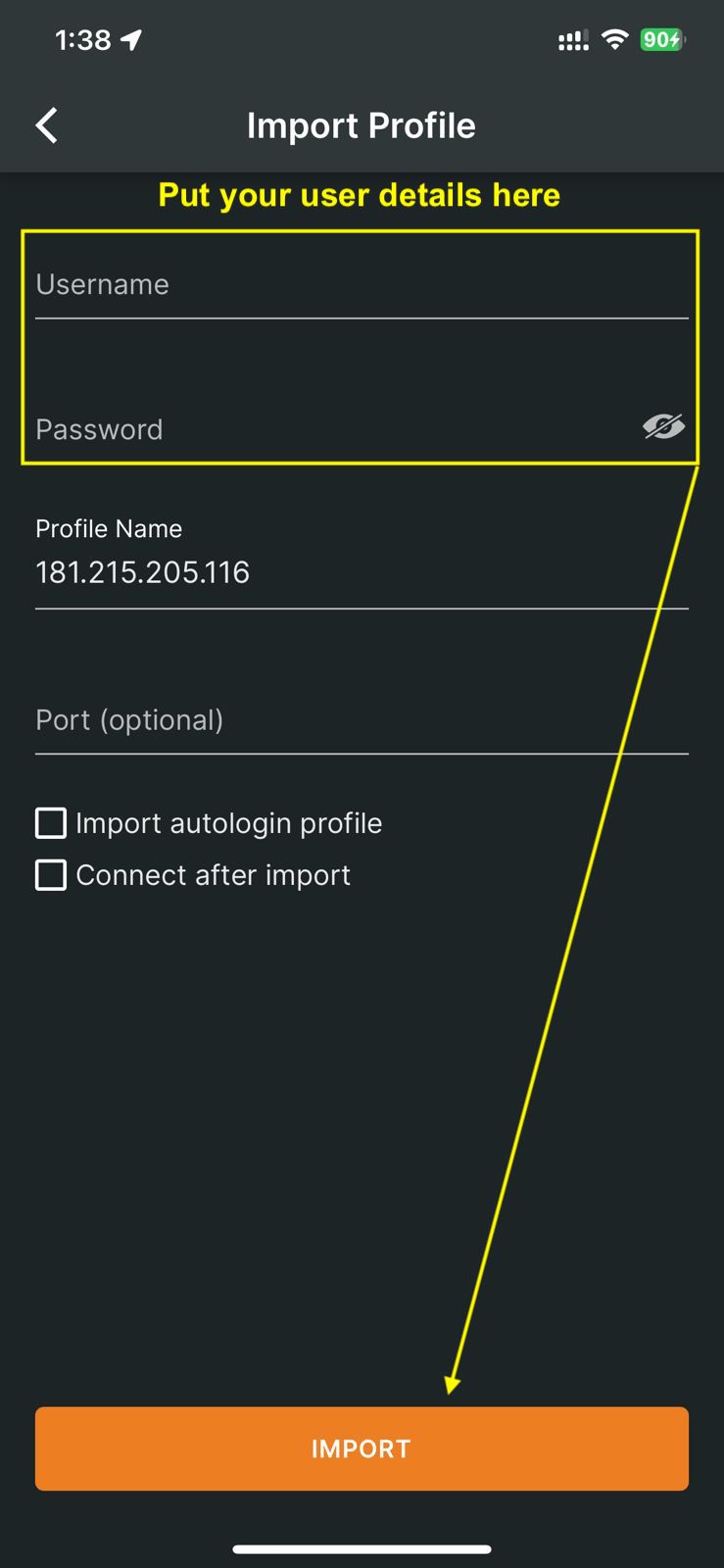 user details in openvpn